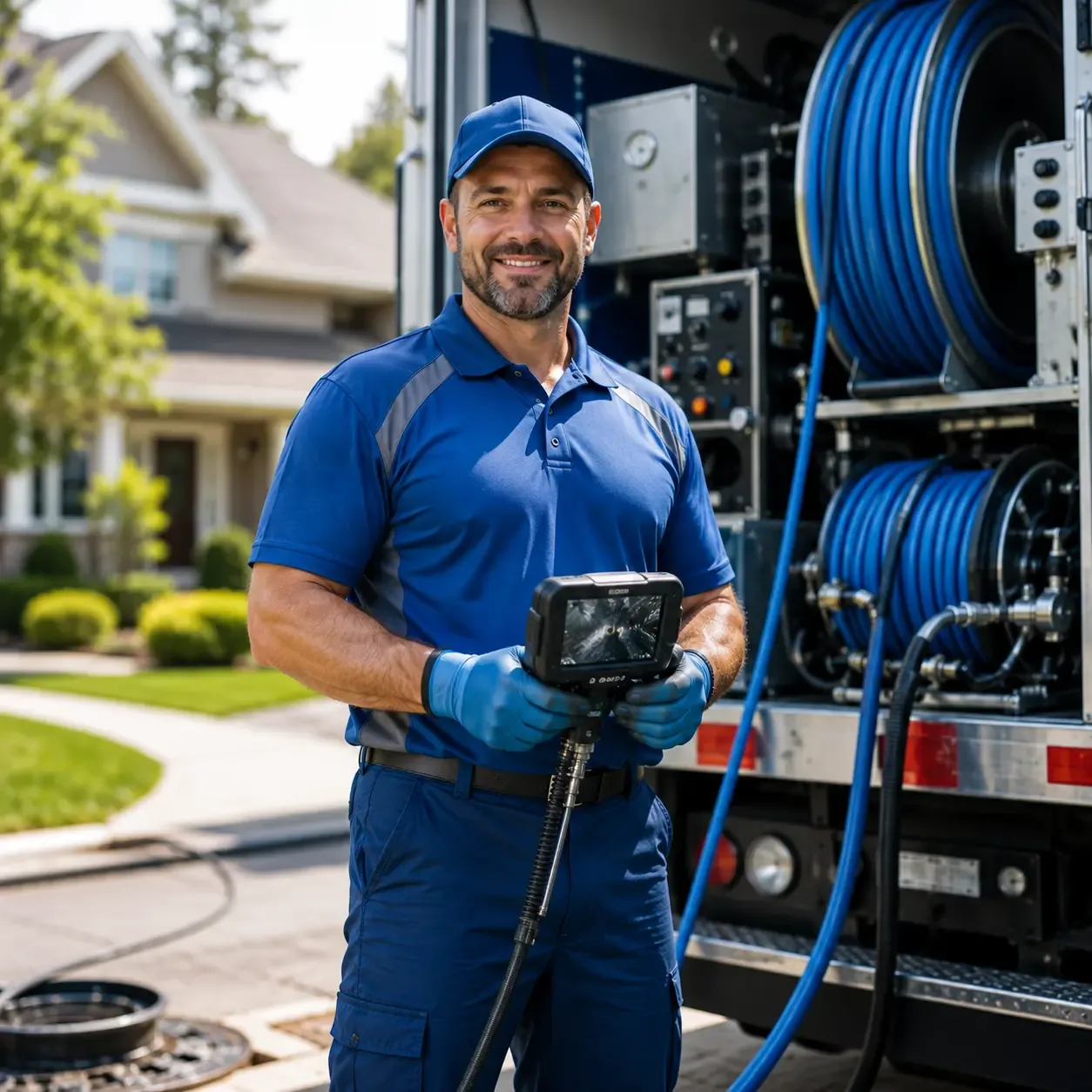 Local outdoor drain cleaning specialists in Cecil, WI